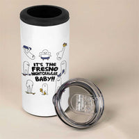 Its The Fresno Nightcrawler Baby 4 in 1 Can Cooler Tumbler Funny Cryptid Skate Style Gift - Wonder Print Shop