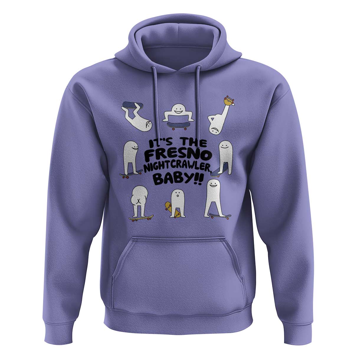 Its The Fresno Nightcrawler Baby Hoodie Funny Cryptid Skate Style Gift - Wonder Print Shop