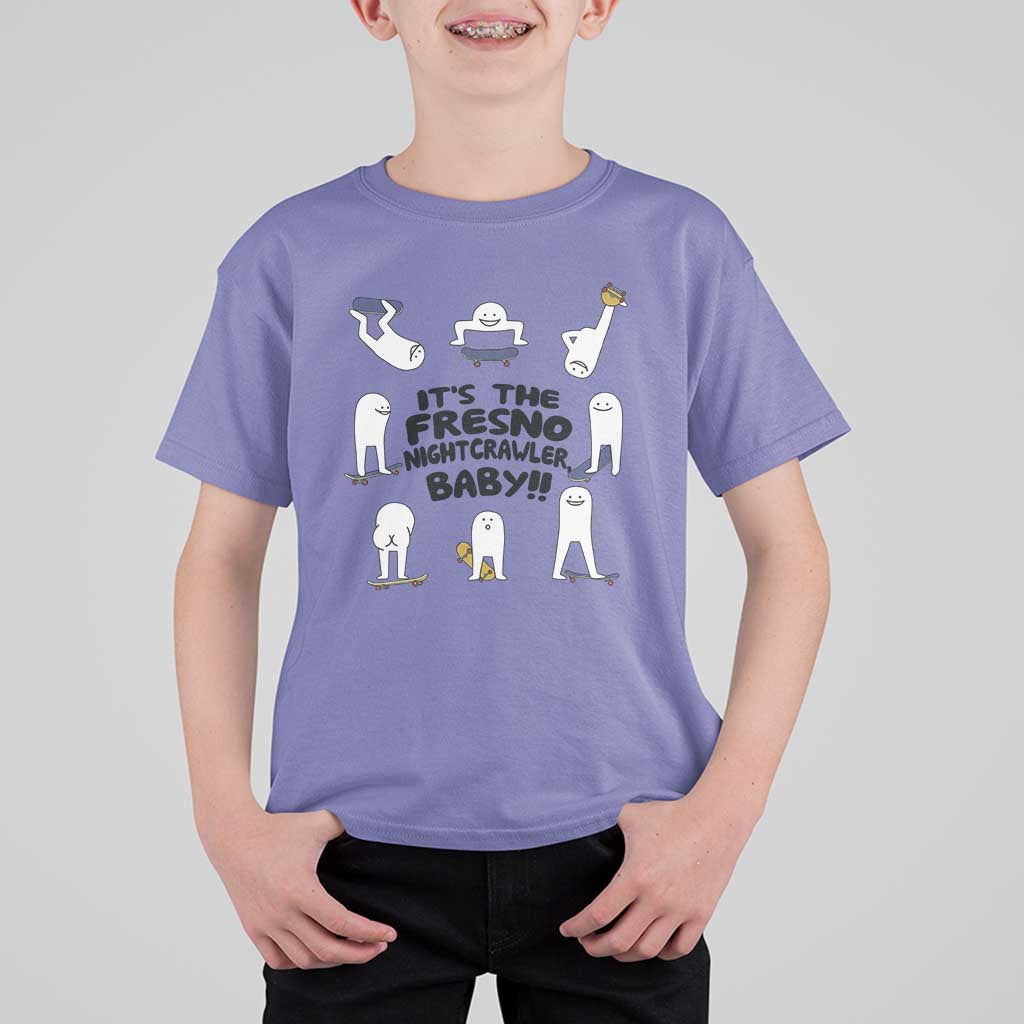Its The Fresno Nightcrawler Baby T Shirt For Kid Funny Cryptid Skate Style Gift - Wonder Print Shop