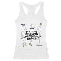 Its The Fresno Nightcrawler Baby Racerback Tank Top Funny Cryptid Skate Style Gift - Wonder Print Shop