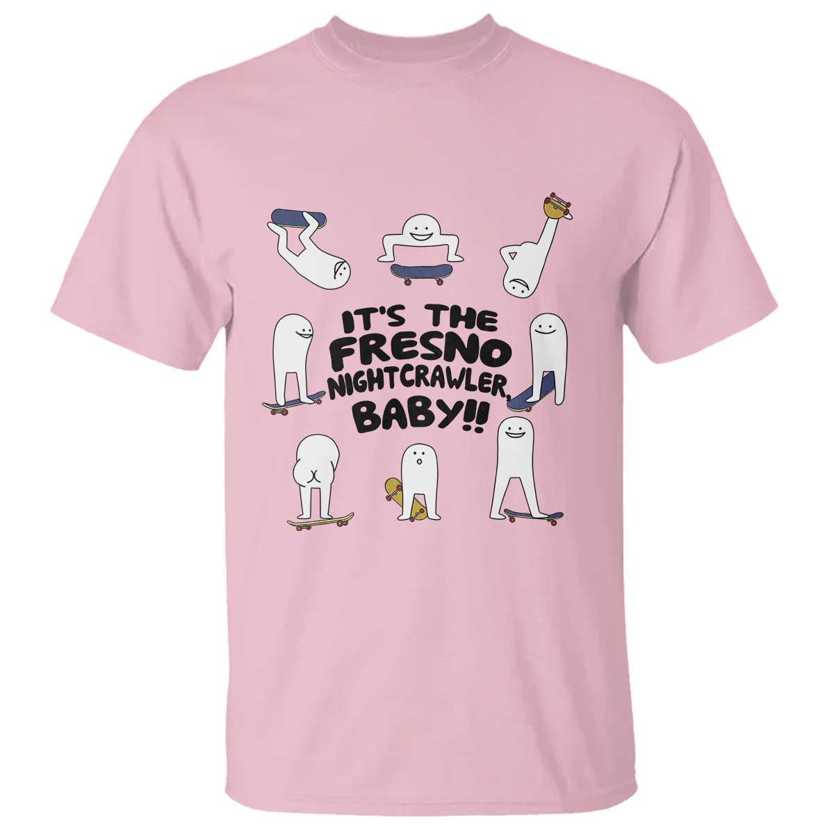 Its The Fresno Nightcrawler Baby T Shirt Funny Cryptid Skate Style Gift - Wonder Print Shop