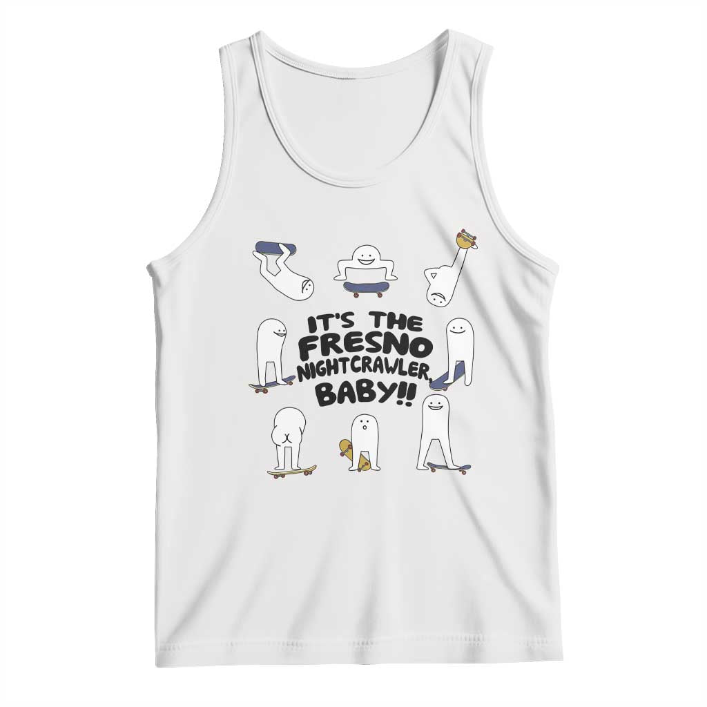 Its The Fresno Nightcrawler Baby Tank Top Funny Cryptid Skate Style Gift - Wonder Print Shop