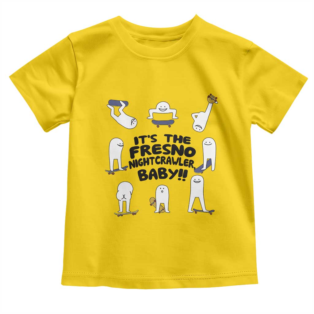 Its The Fresno Nightcrawler Baby Toddler T Shirt Funny Cryptid Skate Style Gift - Wonder Print Shop