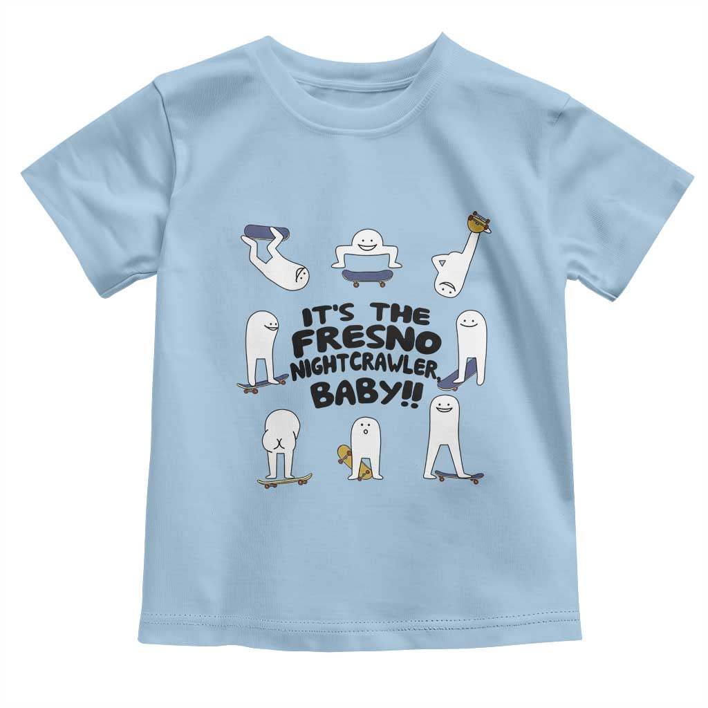 Its The Fresno Nightcrawler Baby Toddler T Shirt Funny Cryptid Skate Style Gift - Wonder Print Shop
