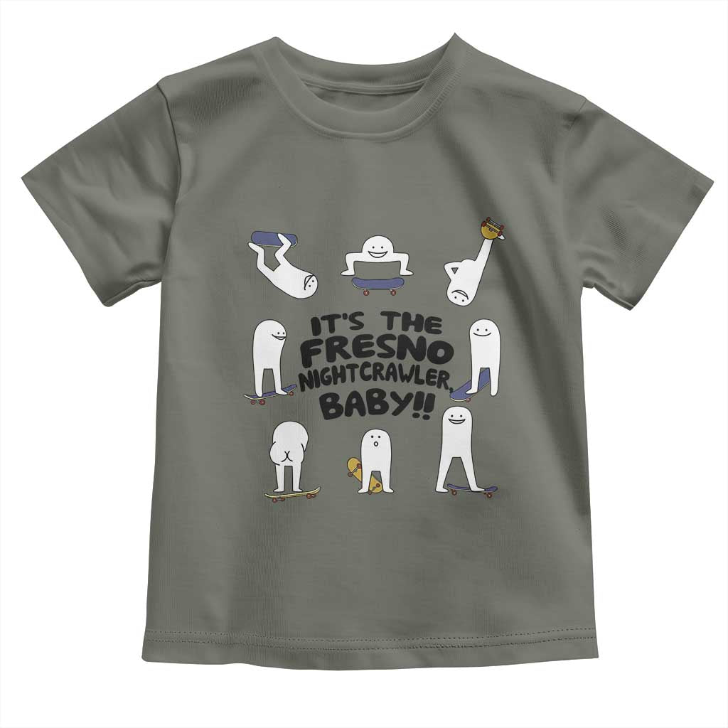 Its The Fresno Nightcrawler Baby Toddler T Shirt Funny Cryptid Skate Style Gift - Wonder Print Shop