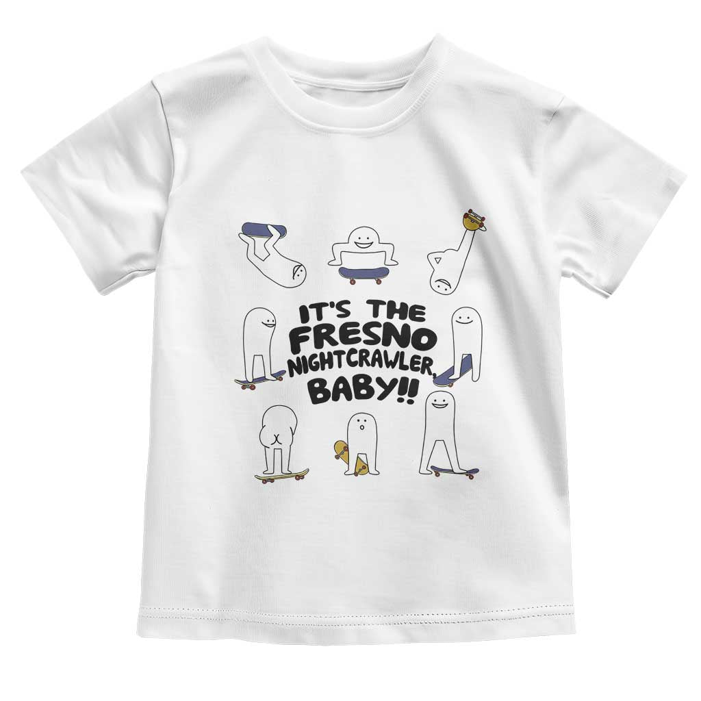Its The Fresno Nightcrawler Baby Toddler T Shirt Funny Cryptid Skate Style Gift - Wonder Print Shop