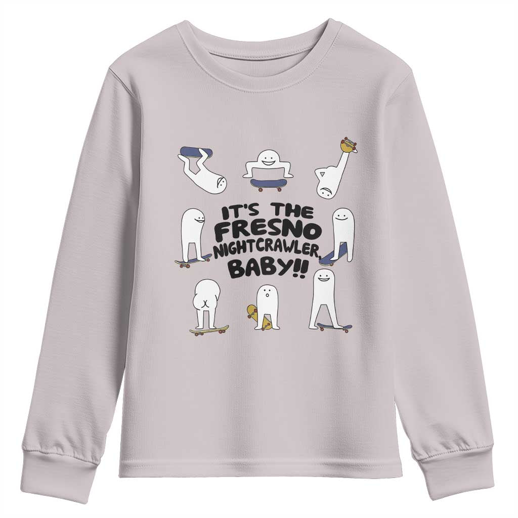 Its The Fresno Nightcrawler Baby Youth Sweatshirt Funny Cryptid Skate Style Gift - Wonder Print Shop