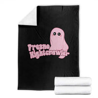 Pink Fresno Nightcrawler Throw Blanket Cryptidcore Aesthetic Gift For Girl - Wonder Print Shop
