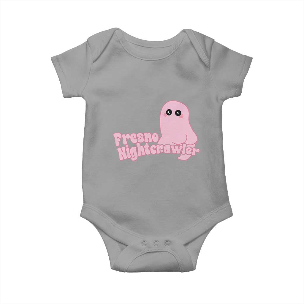 Pink Fresno Nightcrawler Baby Onesie Cryptidcore Aesthetic Gift For Girl - Wonder Print Shop