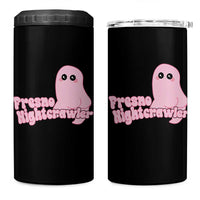 Pink Fresno Nightcrawler 4 in 1 Can Cooler Tumbler Cryptidcore Aesthetic Gift For Girl - Wonder Print Shop