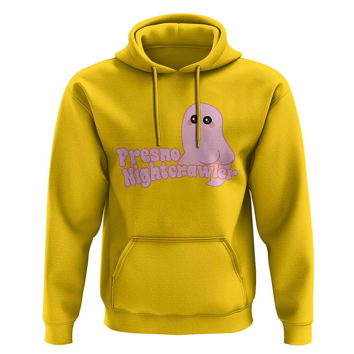 Pink Fresno Nightcrawler Hoodie Cryptidcore Aesthetic Gift For Girl - Wonder Print Shop