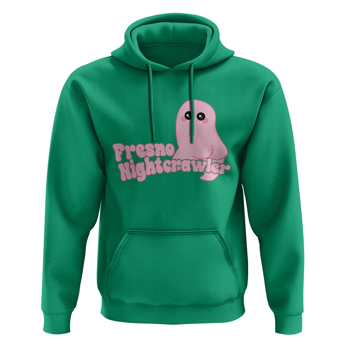 Pink Fresno Nightcrawler Hoodie Cryptidcore Aesthetic Gift For Girl - Wonder Print Shop