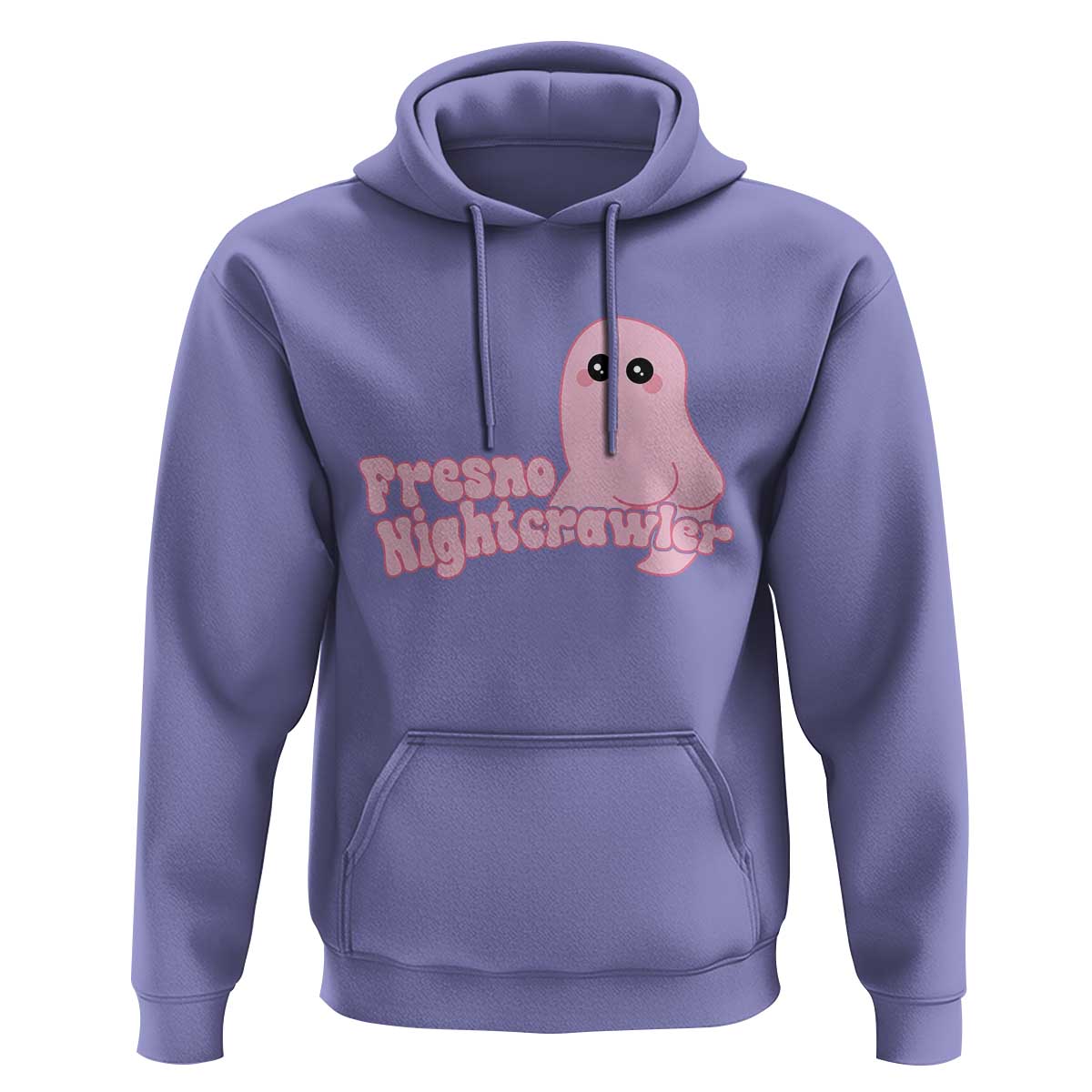 Pink Fresno Nightcrawler Hoodie Cryptidcore Aesthetic Gift For Girl - Wonder Print Shop