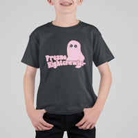 Pink Fresno Nightcrawler T Shirt For Kid Cryptidcore Aesthetic Gift For Girl - Wonder Print Shop