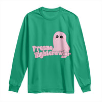 Pink Fresno Nightcrawler Long Sleeve Shirt Cryptidcore Aesthetic Gift For Girl - Wonder Print Shop