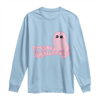 Pink Fresno Nightcrawler Long Sleeve Shirt Cryptidcore Aesthetic Gift For Girl - Wonder Print Shop