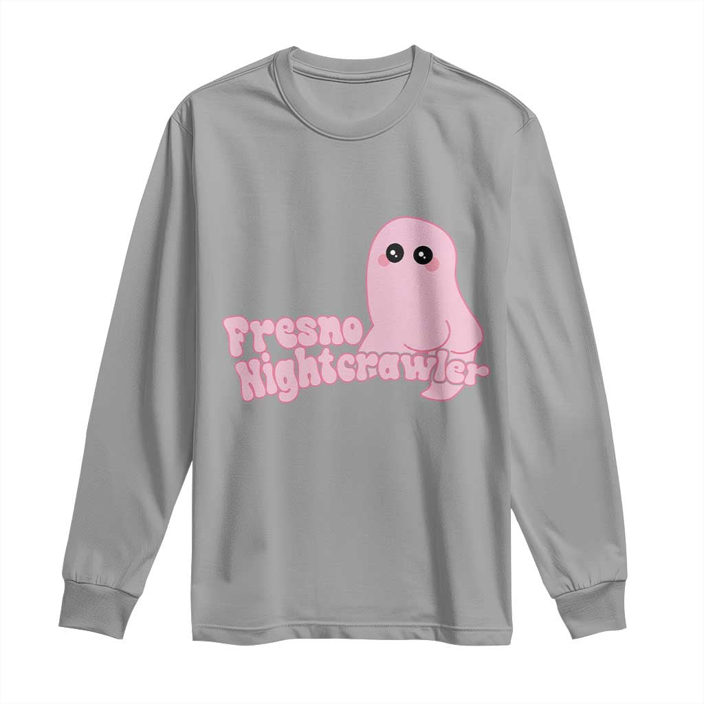 Pink Fresno Nightcrawler Long Sleeve Shirt Cryptidcore Aesthetic Gift For Girl - Wonder Print Shop