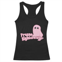 Pink Fresno Nightcrawler Racerback Tank Top Cryptidcore Aesthetic Gift For Girl - Wonder Print Shop