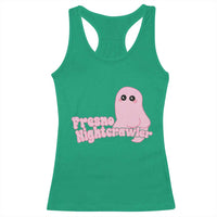 Pink Fresno Nightcrawler Racerback Tank Top Cryptidcore Aesthetic Gift For Girl - Wonder Print Shop