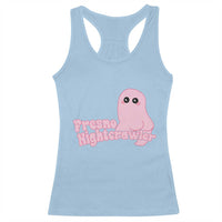 Pink Fresno Nightcrawler Racerback Tank Top Cryptidcore Aesthetic Gift For Girl - Wonder Print Shop