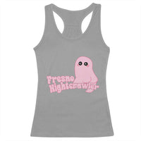 Pink Fresno Nightcrawler Racerback Tank Top Cryptidcore Aesthetic Gift For Girl - Wonder Print Shop