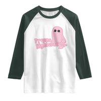 Pink Fresno Nightcrawler Raglan Shirt Cryptidcore Aesthetic Gift For Girl - Wonder Print Shop