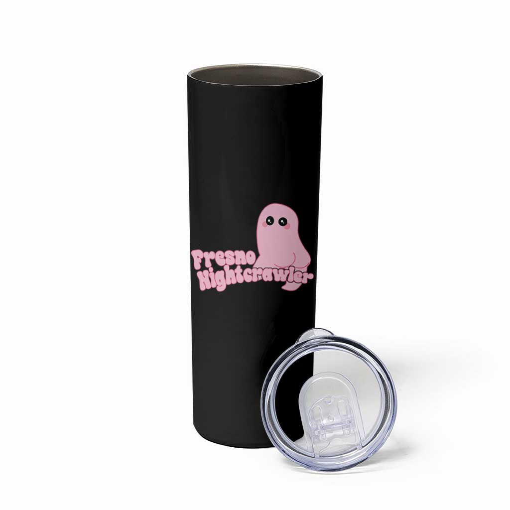 Pink Fresno Nightcrawler Skinny Tumbler Cryptidcore Aesthetic Gift For Girl - Wonder Print Shop