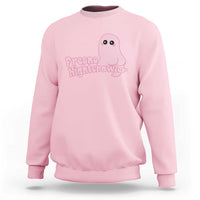 Pink Fresno Nightcrawler Sweatshirt Cryptidcore Aesthetic Gift For Girl - Wonder Print Shop