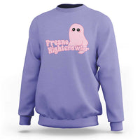 Pink Fresno Nightcrawler Sweatshirt Cryptidcore Aesthetic Gift For Girl - Wonder Print Shop