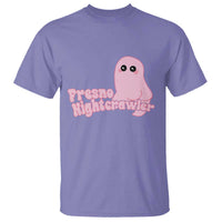 Pink Fresno Nightcrawler T Shirt Cryptidcore Aesthetic Gift For Girl - Wonder Print Shop