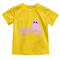 Pink Fresno Nightcrawler Toddler T Shirt Cryptidcore Aesthetic Gift For Girl - Wonder Print Shop