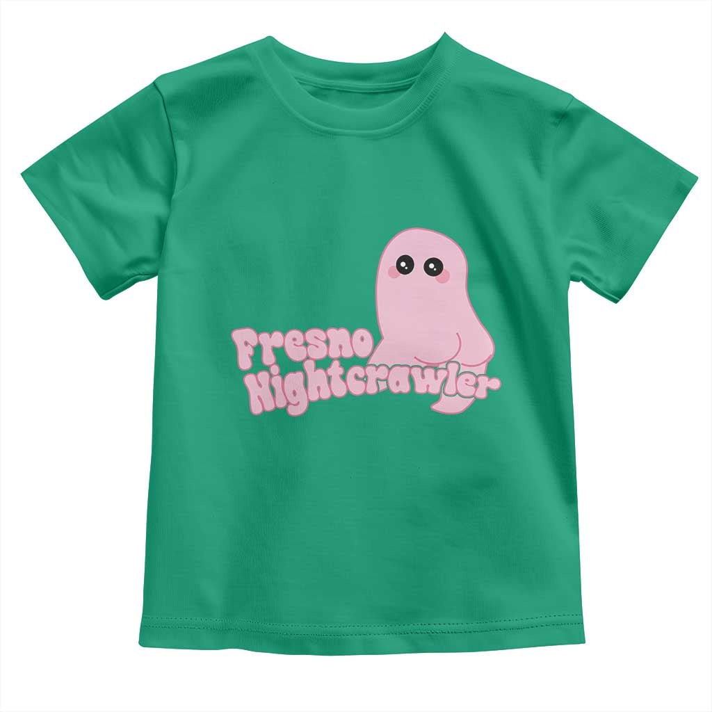 Pink Fresno Nightcrawler Toddler T Shirt Cryptidcore Aesthetic Gift For Girl - Wonder Print Shop