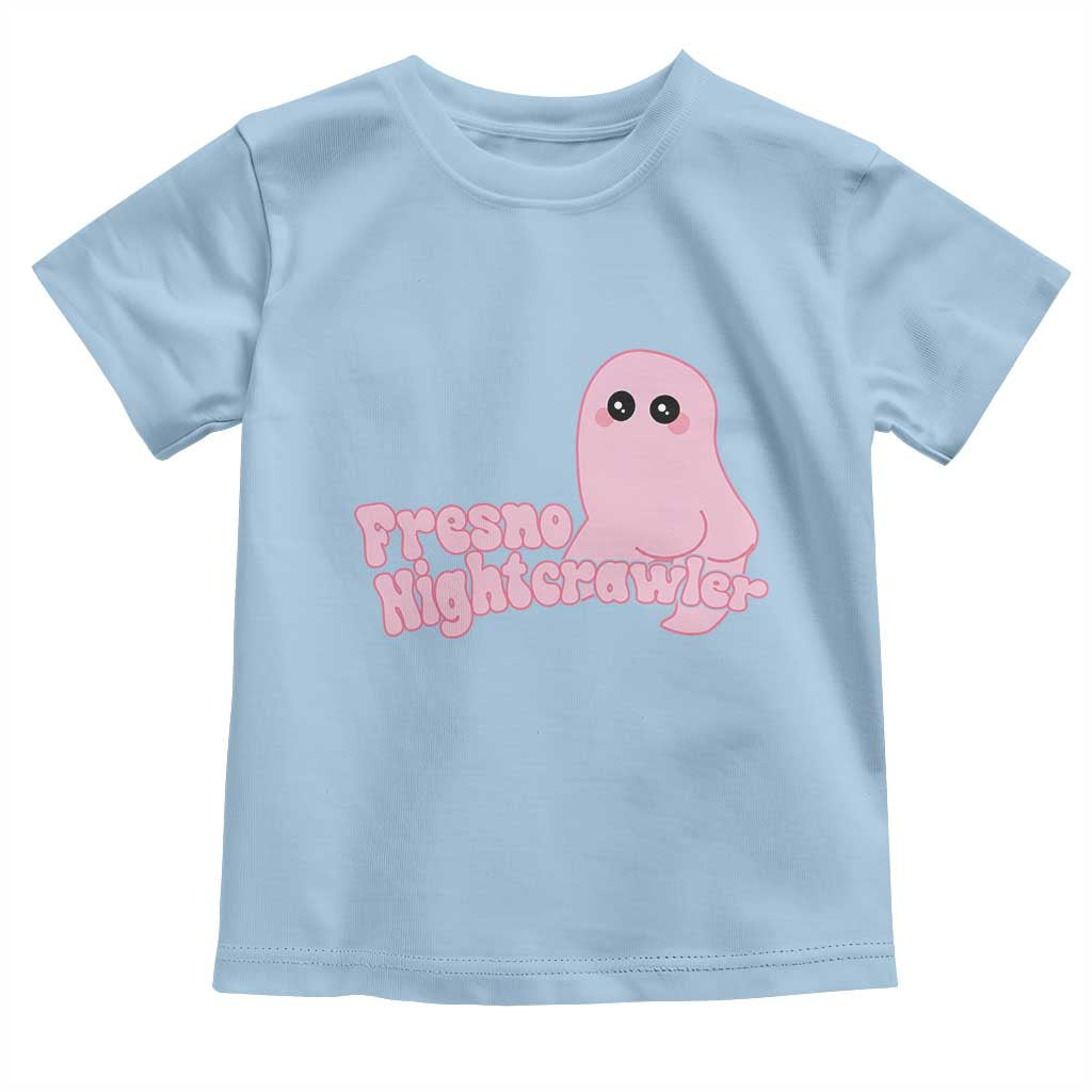 Pink Fresno Nightcrawler Toddler T Shirt Cryptidcore Aesthetic Gift For Girl - Wonder Print Shop
