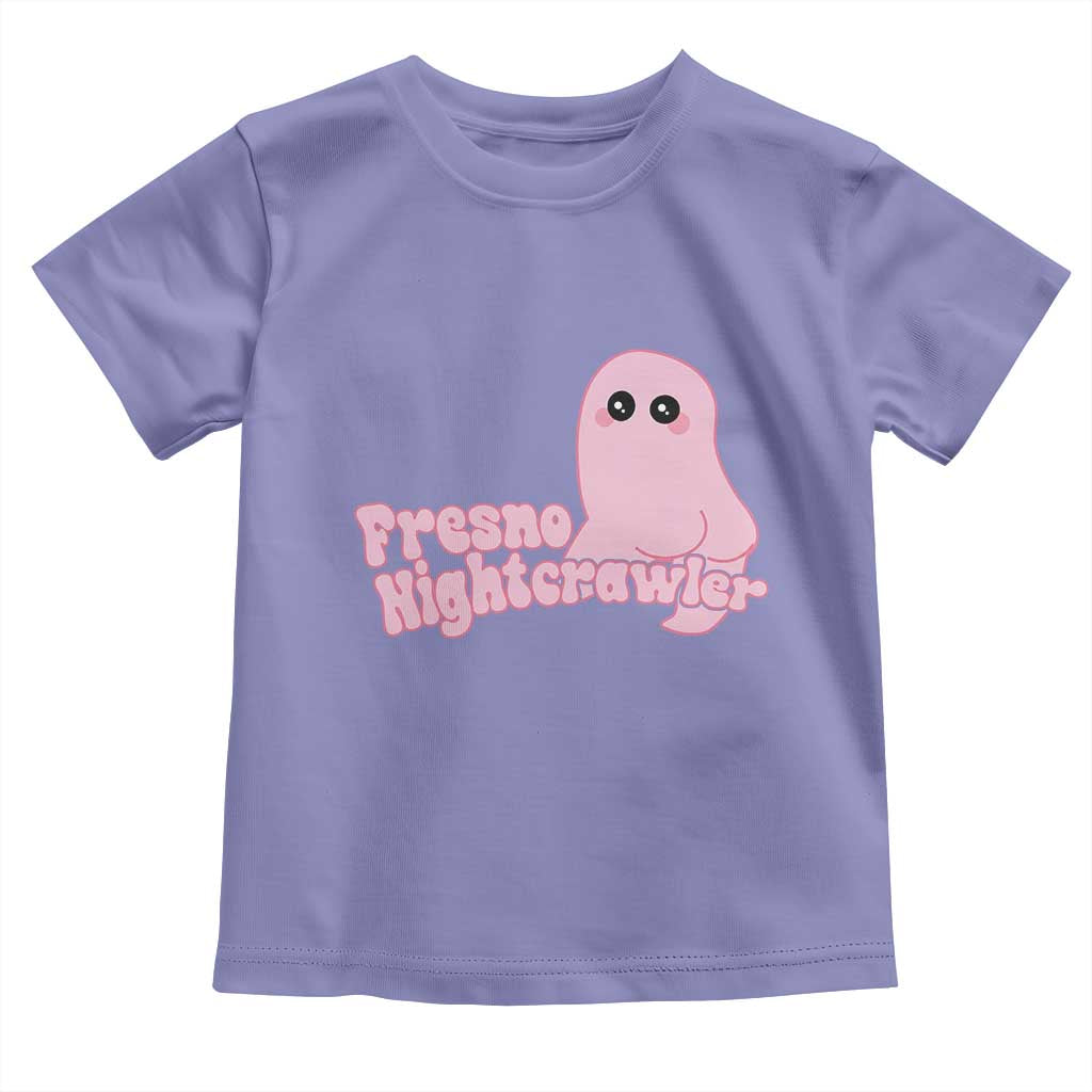 Pink Fresno Nightcrawler Toddler T Shirt Cryptidcore Aesthetic Gift For Girl - Wonder Print Shop