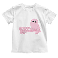 Pink Fresno Nightcrawler Toddler T Shirt Cryptidcore Aesthetic Gift For Girl - Wonder Print Shop