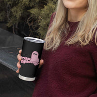 Pink Fresno Nightcrawler Tumbler Cup Cryptidcore Aesthetic Gift For Girl - Wonder Print Shop