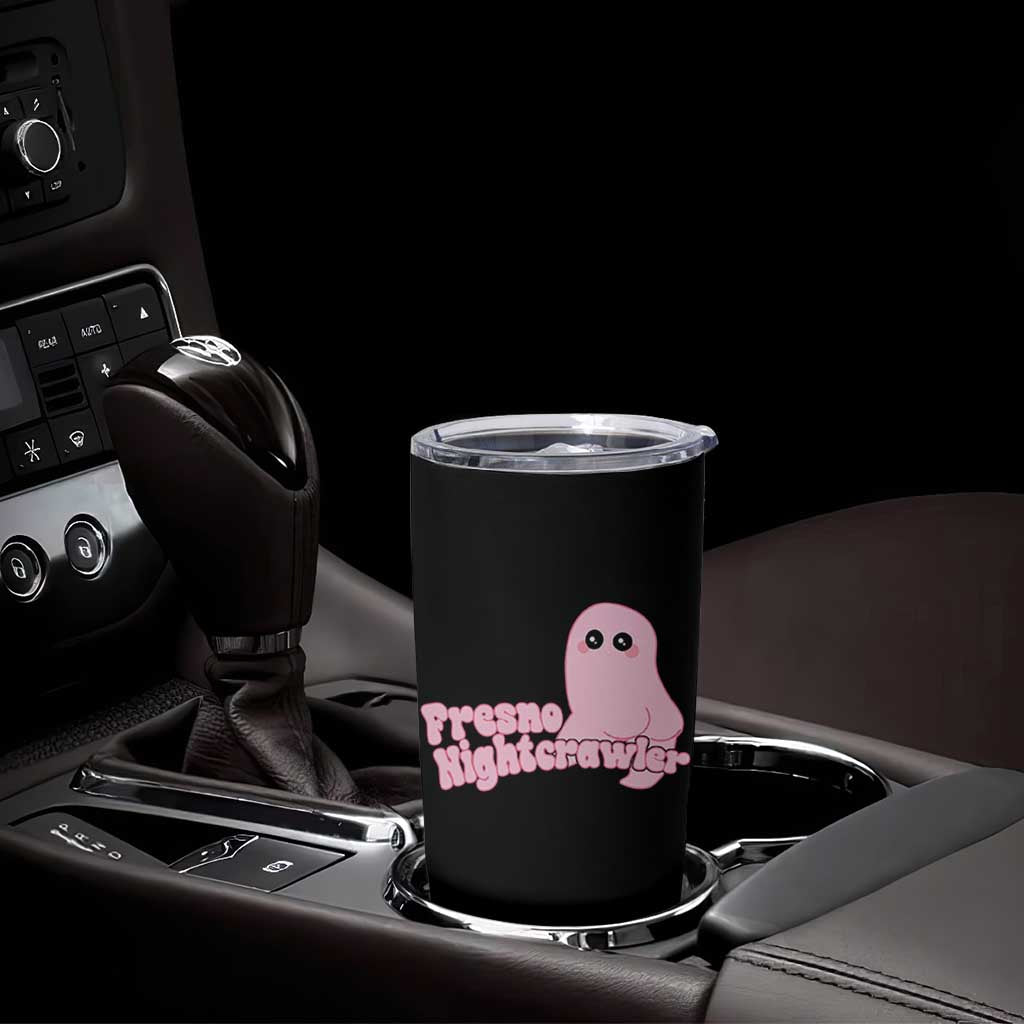 Pink Fresno Nightcrawler Tumbler Cup Cryptidcore Aesthetic Gift For Girl - Wonder Print Shop