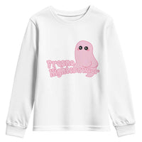 Pink Fresno Nightcrawler Youth Sweatshirt Cryptidcore Aesthetic Gift For Girl - Wonder Print Shop