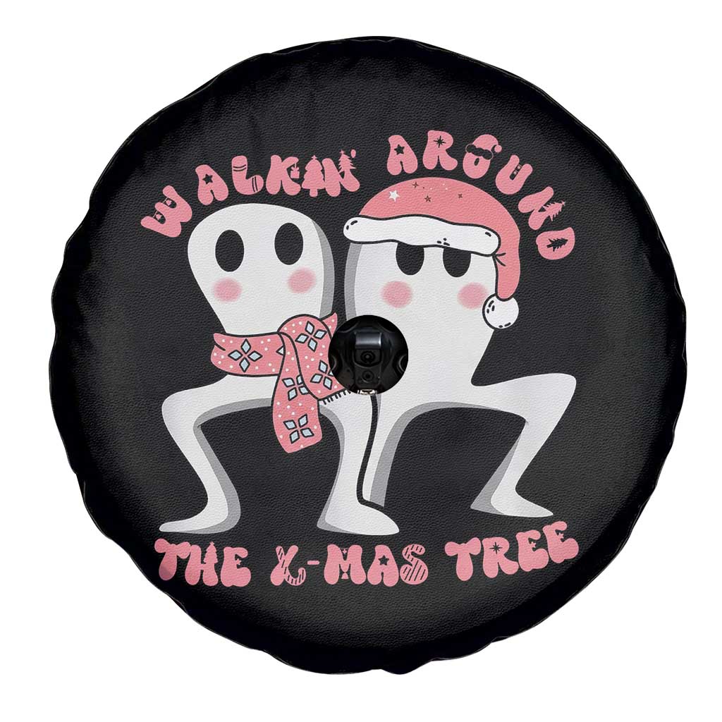 Walkin Around The Xmas Tree Spare Tire Cover Fresno Nightcrawler Cryptid Christmas Gift - Wonder Print Shop