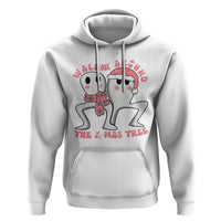 Walkin Around The Xmas Tree Hoodie Fresno Nightcrawler Cryptid Christmas Gift - Wonder Print Shop