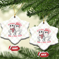 Walkin Around The Xmas Tree Ceramic Ornament Fresno Nightcrawler Cryptid Christmas Gift - Wonder Print Shop