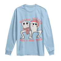 Walkin Around The Xmas Tree Long Sleeve Shirt Fresno Nightcrawler Cryptid Christmas Gift - Wonder Print Shop