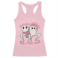 Walkin Around The Xmas Tree Racerback Tank Top Fresno Nightcrawler Cryptid Christmas Gift - Wonder Print Shop