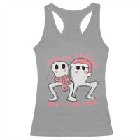 Walkin Around The Xmas Tree Racerback Tank Top Fresno Nightcrawler Cryptid Christmas Gift - Wonder Print Shop