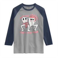 Walkin Around The Xmas Tree Raglan Shirt Fresno Nightcrawler Cryptid Christmas Gift - Wonder Print Shop