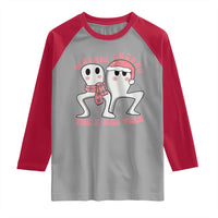 Walkin Around The Xmas Tree Raglan Shirt Fresno Nightcrawler Cryptid Christmas Gift - Wonder Print Shop