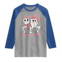 Walkin Around The Xmas Tree Raglan Shirt Fresno Nightcrawler Cryptid Christmas Gift - Wonder Print Shop