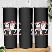Walkin Around The Xmas Tree Skinny Tumbler Fresno Nightcrawler Cryptid Christmas Gift - Wonder Print Shop