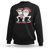 Walkin Around The Xmas Tree Sweatshirt Fresno Nightcrawler Cryptid Christmas Gift - Wonder Print Shop