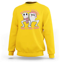 Walkin Around The Xmas Tree Sweatshirt Fresno Nightcrawler Cryptid Christmas Gift - Wonder Print Shop